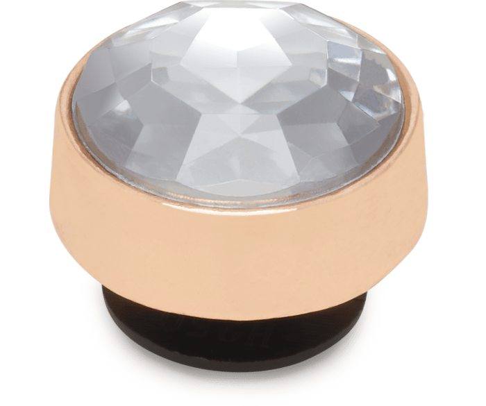  Clear Circle Gem - Custom Angle - Jibbitz